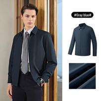 Youngor 2025 New Arrival Men's Executive Lapel Jacket S 165/88A brown
