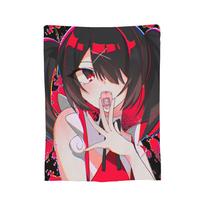 Needy Streamer Overload Ame-chan Blankets Fleece Decoration Multi-function Soft Throw Blanket for Bedding Bedroom Quilt Size: 75*100cm, Weight: 230 GSM