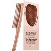 Plaukų šepetys Tangle Teezer Multi-Benefit The Complete Carebrush Glazed Mocha TT31133A, ploniems plaukams, šepečio ilgis - 23 cm
