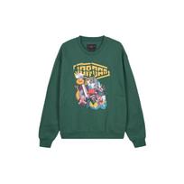 Jordan DNA Fleece-Lined Fun Print Pullover Hoodie Vyriškas Hoodie Žalias DC9616-333 M gray