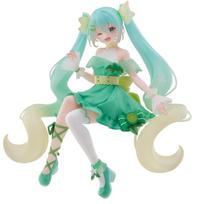 Anime Hatsune Miku Figure Kawai Citrus Series Miku Action Figure Orange Green Figurine Pvc Collection Model Doll Toys Gifts