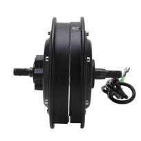 10in Brushless Disc Brake Wheel Hub Motor 1200W 1250RPM IP54 Waterproof for Electric Bike Scooter Motorcycle black
