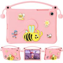 Case for Samsung Tab A11+ Plus 2026/ A9 Plus 11in and Lenovo Tab One K9 M11 Idea 11  Durable Shockproof Lightweight Handle Stand Cute Protective Samsung Tab S10lite 10.9" white