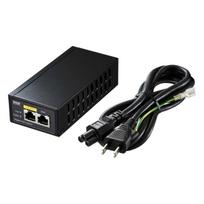 Sanwa Supply PoE Injector Gigabit Compatible Function IEEE802.3af/at AUTO-MDIX LAN-GIHINJ2