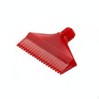 Duckbill Air Nozzle Flat Jet Blower High Impact Stream for Product Cooling, Surface Red Abs Air Nozzle