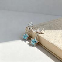 Light Luxury Minimalist Bow Star Delicate Small Stud Earrings For Women 1 pair