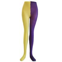 Christmas Tights Women Christmas Women Sexy Pantyhose Xmas Cosplay Costume Tights Winter Double Color Stockings blue