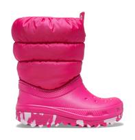 Crocs™ Classic Neo Puff Boot Kid’s 207684 Candy Pink - 21