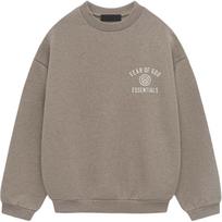 Fear of God Essentials Fleece Crewneck Heather Grey Men Tops 192HO246261F M gray