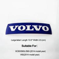 Automobilio priekinės grotelės emblema, galinio bagažinės logotipo ženkleliai, lipdukai, aksesuarai, skirti Volvo Xc60 Xc90 V40 V60 S60 V50 V90 S80 C40 XC40 V70 XC70 TD9