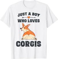 Funny Corgi Dog Saying Gifts for Teen Girls and Women T-Shirt Unisex T-Shirt XXL white