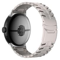 Nerūdijančio plieno laikrodžio apyrankė Google Pixel Watch 4 3 45mm prabangi apyrankė GOOGLE PIXEL WATCH 3 4 45MM aksesuarams riešo juosta for Pixel 4 45mm gray