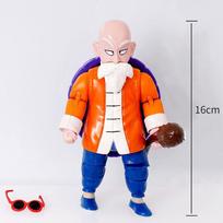 12-18Cm Anime Dragon Ball Z Super Saiyan Son Goku Broly Vegeta Anime Action Figure Model Gifts Collectible Figurines For Kids orange