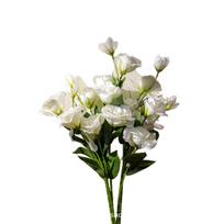 Artificial Eustoma Flowers - 4 Heads Home Decor Ornament