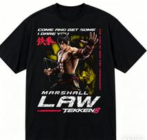 Tekken Anime Lover T shirt Year round clothing personality Clothes Plus Size Unisex New Model Couples high quality soft XXL brown