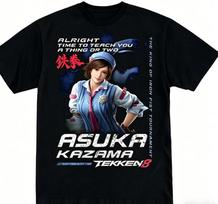 Tekken Anime Lover T shirt Year round clothing personality Clothes Plus Size Unisex New Model Couples high quality soft XL gray
