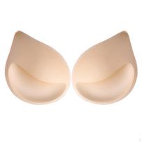 1 pora liemenėlės įdėklų, išimami, kvėpuojantys, lengvi, elastingi Skin_15x11.5x3.7cm beige