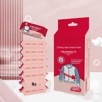 Upgraded 3D Frosted Down Jacket Cleaning Wipes - Quickly Clean Stains, No-Wash Needed red