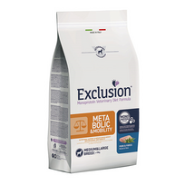 Exclusion Metabolic-Mobility dietinis sausas pašaras vidutinių ir didelių veislių šunims su kaiuliena ir kanapėmis, M/L, 12 kg
