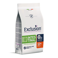 Exclusion Intestinal dietinis sausas pašaras vidutinių ir didelių veislių šunims su kiauliena ir ryžiais, M/L, 2kg