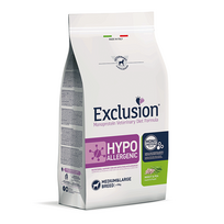 Exclusion Hypoallergenic sausas pašaras vidutinių ir didelių veislių šunims su vabzdžių baltymu,M/L, 12kg