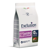 Exclusion Hypoallergenic sausas pašaras vidutinių ir didelių veislių šunims su arkliena ir bulvėmis, M/L, 12kg