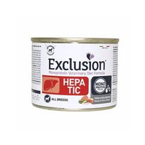 Exclusion Hepatic dietinis konservuotas pašaras šunims, 200 g