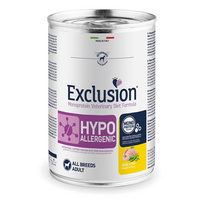 Exclusion Hypo konservai šunims su putpelėmis ir žirniais, 400g