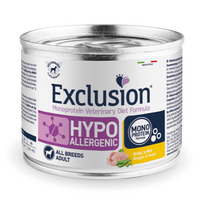 Exclusion Hypo konservai šunims su putpelėmis ir žirniais, 200g