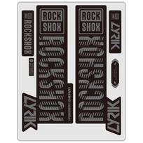 Scratch-Resistant Front Fork Sticker PVC Removeable Sticker Bike Frame Protector  MTB