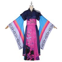 Anime cosplay costumes, anime cosplay costumes, women's dress uniforms, Halloween party costumes S blue