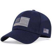 Kepurės Naujos Siuvinėtos Amerikos Vėliavos Beisbolo Kepurės Vyriškos ir Moteriškos Didelio Galvos Apimties Kietas Viršus Mao Žalia Kepurė Nuo Saulės Madinga Adjustable