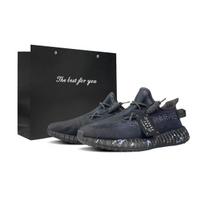 Adidas Originals Yeezy Boost 350 V2 Cushioning Abrasion Resistant Breathable Lightweight Low top Casual Shoes Unisex GX3791(Team401-LD) 36⅔
