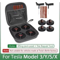 For Tesla Rubber Lifting Jack Pad Adapter Tool for Tesla Model 3/Y/S/X 2017-2025 Accessories Tire Repair Tool Lifting Jack Pad