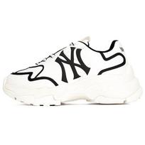 MLB Big Ball Chunky Sneakers Unisex Low Top White/Black 3ASHCLS2N-50BKS 38 black
