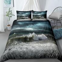Tycoon Storm Duvet Cover Set King Queen Double Full Twin Single Size Bed Linen Set 135x200cm