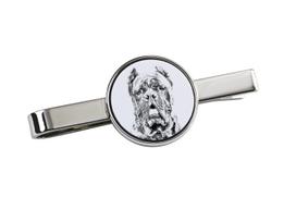 Cane Corso, Italian Cane Corso - tie clip with a dog, personalized tie clip, a unique gift for a man from the Art-Dog brand sidabras