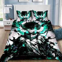 Duvet Cover Pillowcase Bedding Set My Hero Academia Adult Boy Girl Bedroom Decoration Children Gift Single Double Large Size 140*200cm/55x79in Single/Twin 3pcs