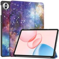 Smart Case For Huawei Honor Pad 10 12.1 inch 2025 HEY3-W00 HEY3-W10 Tri-folding PU Leather Stand Cover with Auto Wake Function (as the picture,Honor Pad 10 2025) gray