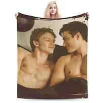 Warm Throw Blanket Picnic Vintage Shane Hollander Ilya Rozanov Heated Rivalry Blankets Bedspread For Living Room Sofa Bed Cover 75cm*90cm