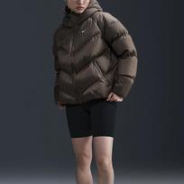Nike Sportswear Storm FIT Windpuffer Down Jacket Women's Ore Gray/White HF7871-004 L black