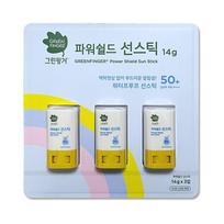 Green Finger Power Shield Sun Stick 14g x 3ea (Kids) white