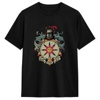 Men's D-Dark Souls  T Shirts  100% Cotton Clothes Awesome Short Sleeve Round Collar Tees New Arrival T-Shirts XXXXXL juoda