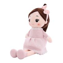 40cm Cute Rag Dolls Exquisite Rag Doll Girls Sleeping Soft Rag Doll Pillow Gifts for Room Decoration Rag Doll Pillow white