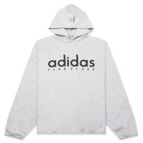 adidas Fear Of God Athletics Cotton Fleece Hoodie Medium Grey Heather L white