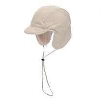 ULUK Fleece Reversible Strap Trooper Hat_Ivory Ivory/Free