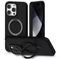 Mercury MagSafe Stand Silicone iPhone 15 Pro Max 6.7" Black