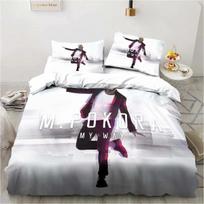 3D Print Singer M Pokora Bedding Set Duvet Cover Comforter King Queen Twin Size for Boys Girls Adults 70x133cm 2pcs white