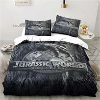 Jurassic Park Bedding Dinasours Twin Bedding Set Duvet Cover Sheet Printed Pillowcase Bed Full Queen King Size Comforter Bedroom 70x133cm 2pcs