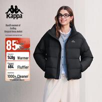 Kappa Women's Stand Collar Short Down Jacket L black